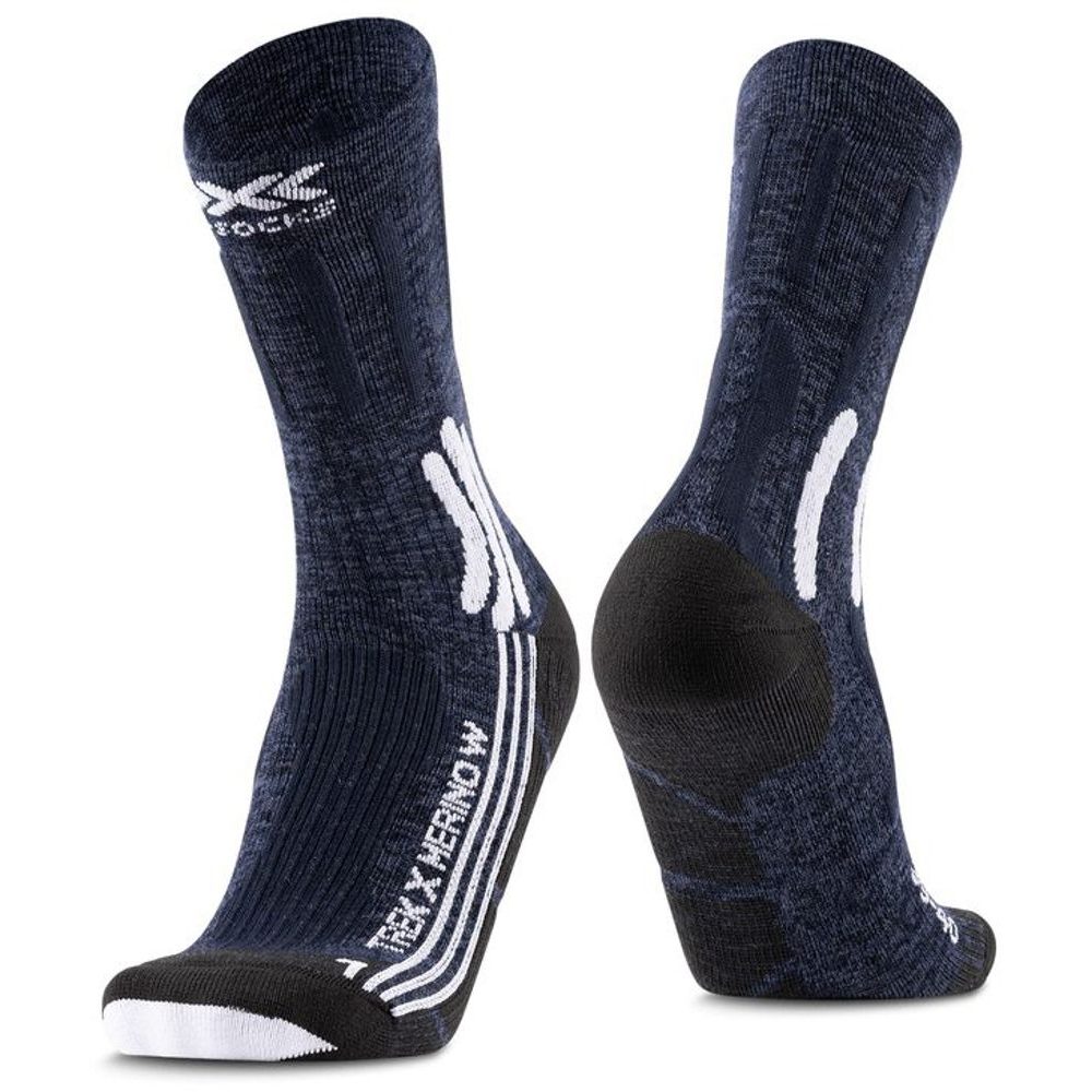 X-SOCKS® TREK X MERINO WMN Blue-White