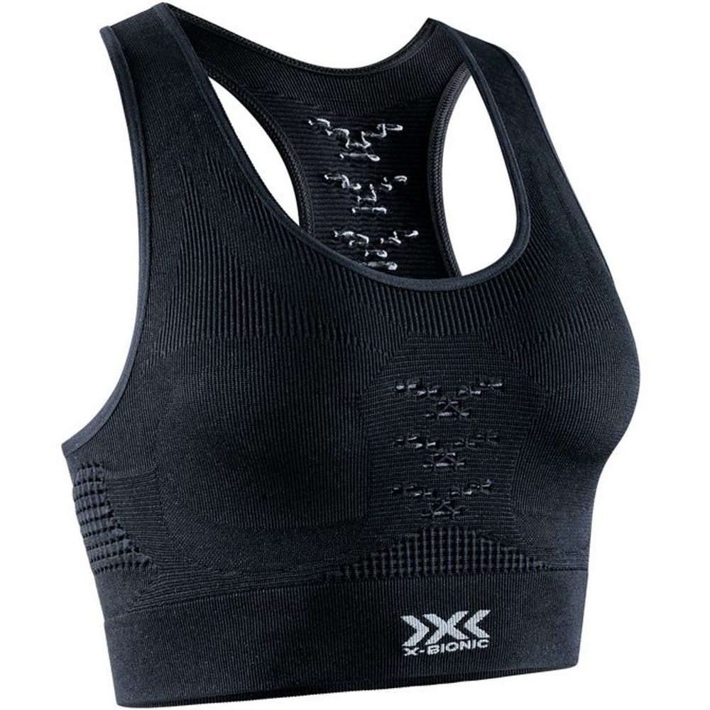 X-BIONIC® ENERGIZER 4.0 SPORTS BRA Opal Black/Arctic White