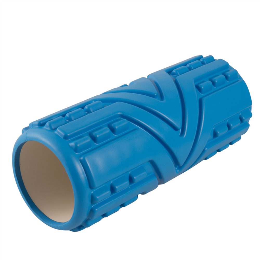Massage roller 33x14 cm blue