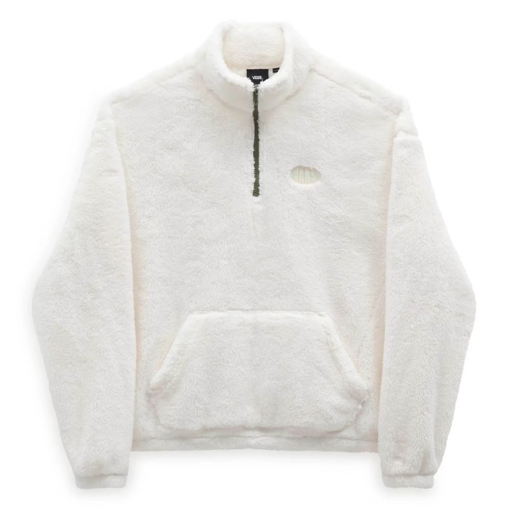 PIONEER MOCK HALF ZIP DIGITAL DEMENTIA marshmallow