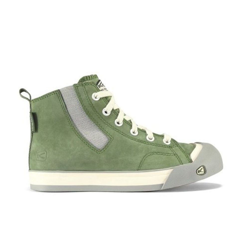 Coronado High Top K brnz - dívčí kotníčkové kožené tenisky