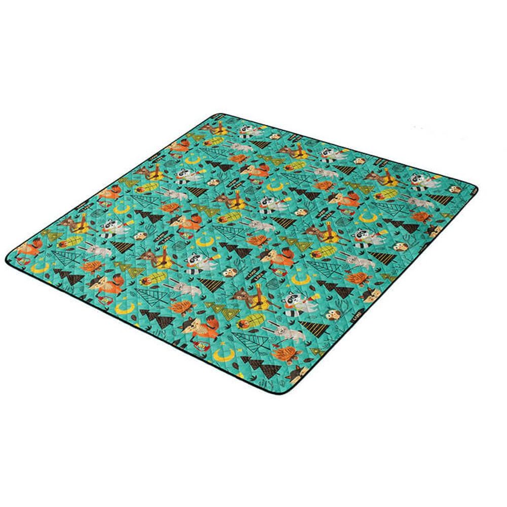 Patterned picnic mat Animals