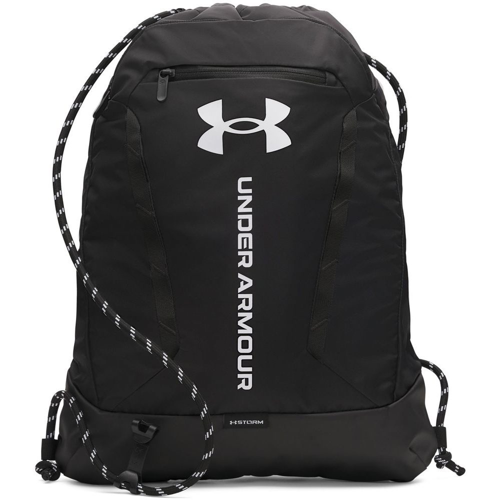 UA Hustle Sackpack 22-BLK