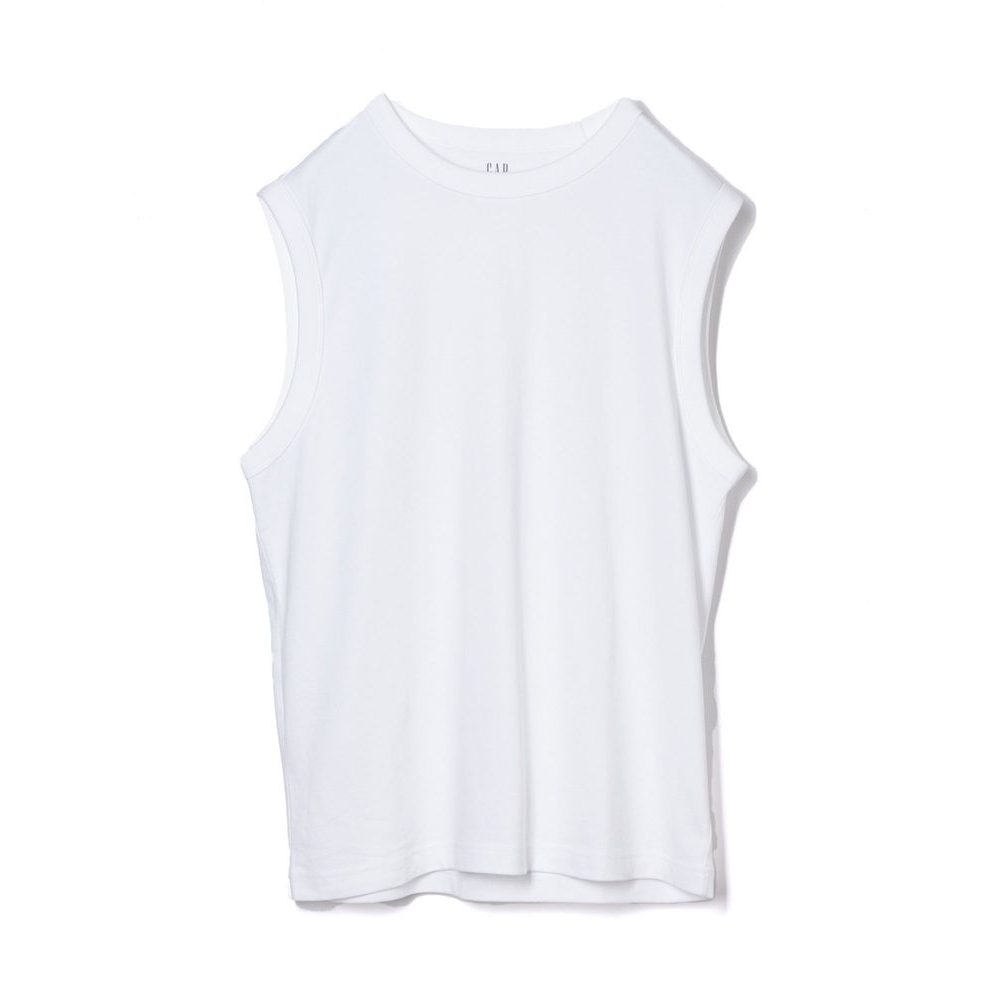 Bavlněné tílko Bílá