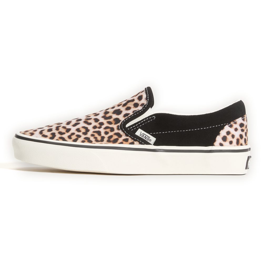 Classic Slip-On BLACK/LEOPARD