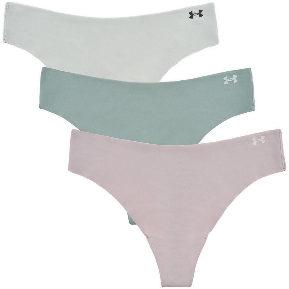 UA Pure Stretch NS THONG (3ks) šedá
