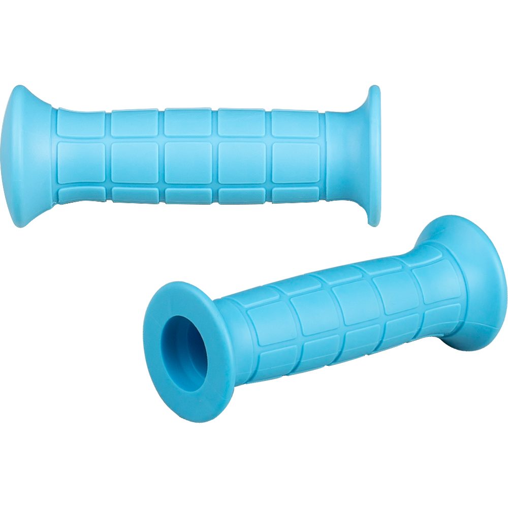 Gripy na dětská kola 107 mm, barva Azure