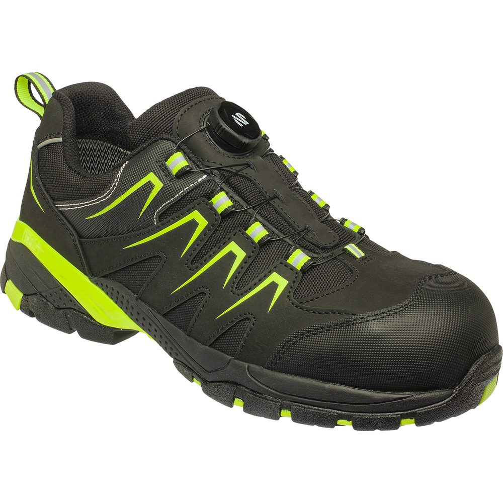 ORLANDO XTR S7S B-SPIN HI-VIS Low, Black/Green