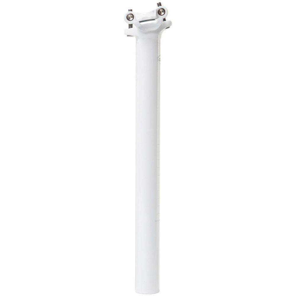 SEATPOST BRUT SELECT 27,2x350MM, HONKY WHITE