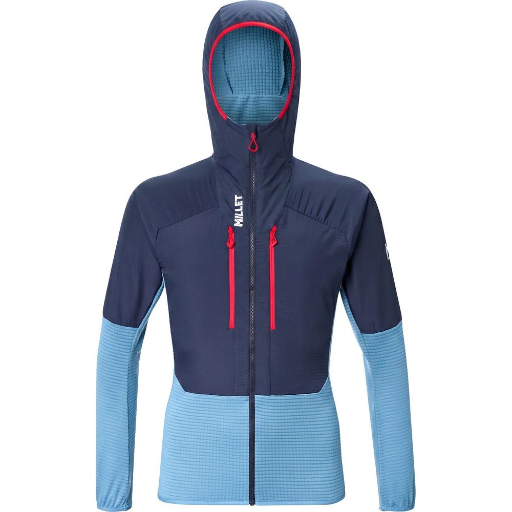 PARMELAN HYBRID HOODIE M CORONET BLUE/SAPHIR