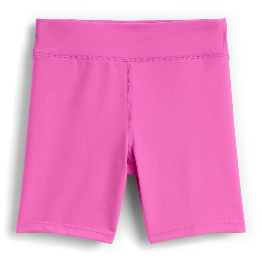 879453-02 Dětské žebrované biker shorts Růžová