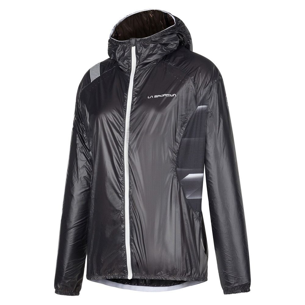 Briza Windbreaker Jkt W, Carbon/Black