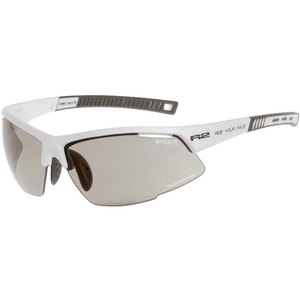 AT063K R2 RACER - Sportovní sluneční brýle bílé