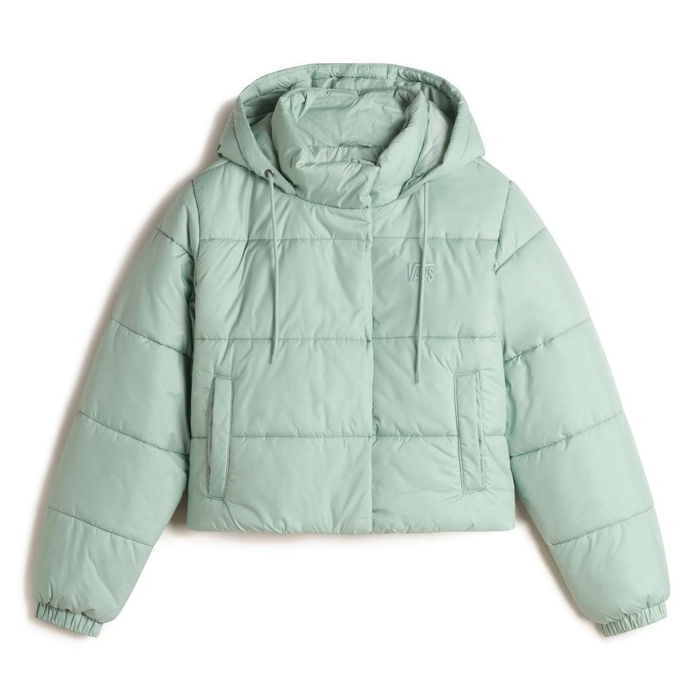 Hillgate Cropped Puffer Gray Olive