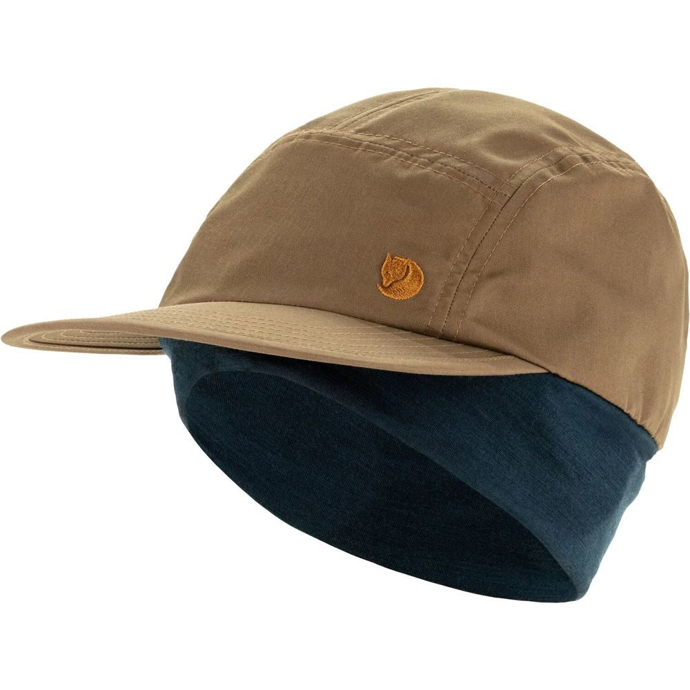 Bergtagen Mountain Cap Wood Brown-Dark Navy