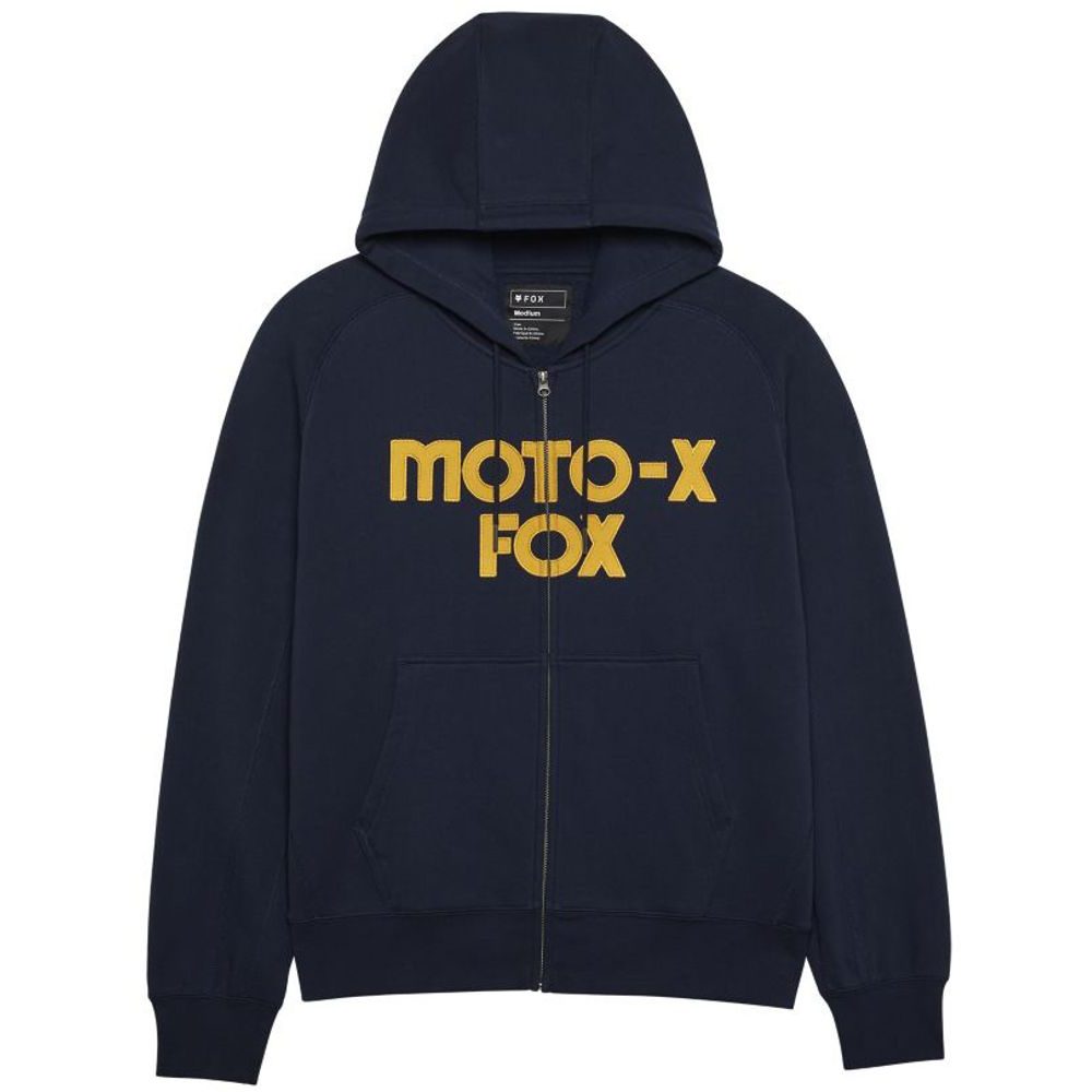 Moto-X Oversized Flc Zip Midnight