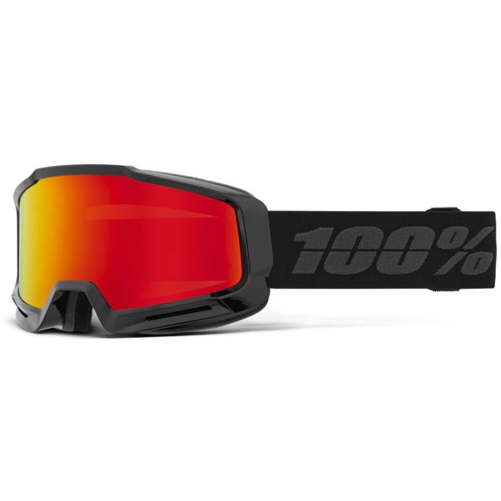 OKAN HiPER Goggle - Black/Red - Mirror Red Lens