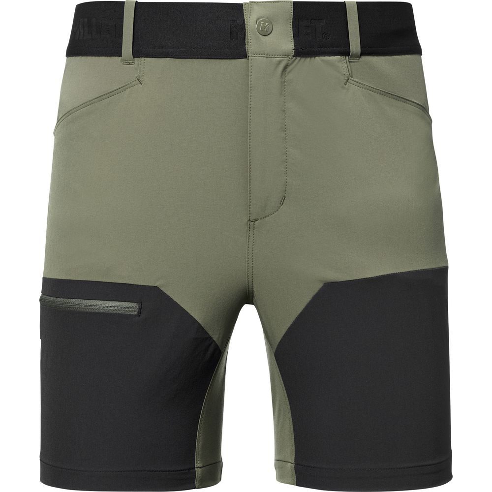 ONEGA STRETCH SHORT M GRAPE LEAF/BLACK