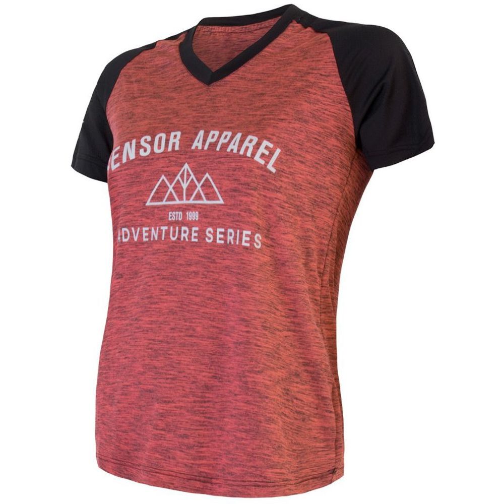 CYKLO CHARGER dámský dres volný kr. rukáv, růžová/černá