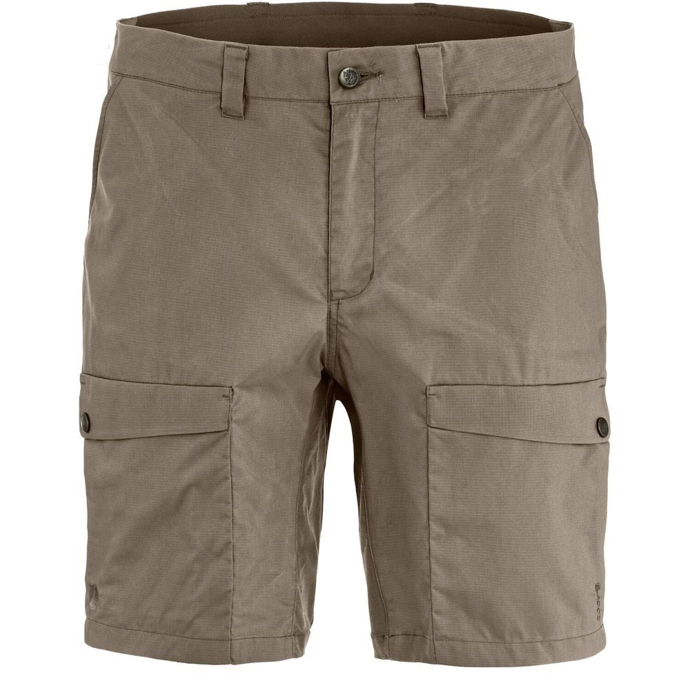 Abisko Hybrid Trail Shorts M - Suede Brown