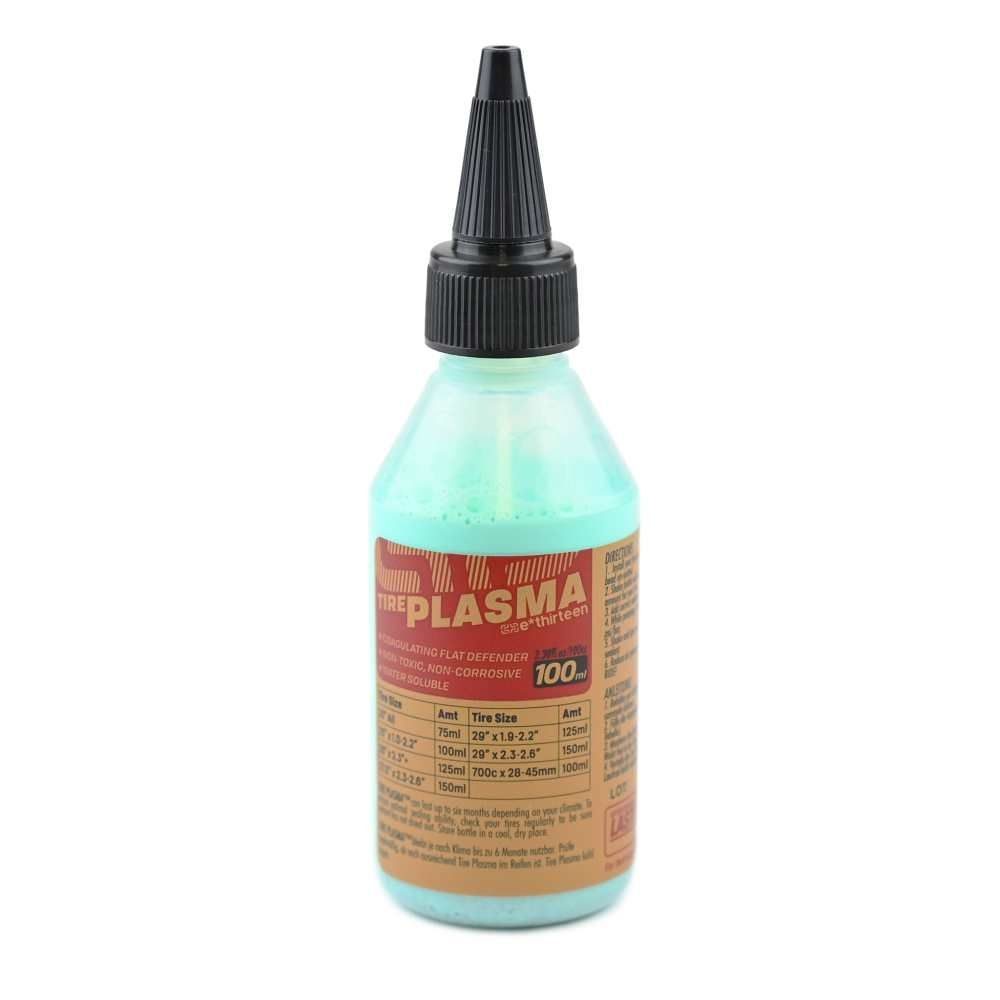 Tire Plasma Tubeless Sealant | Direct-Inject Bottle | 100ml Single Tire | POP Display 10 bottles