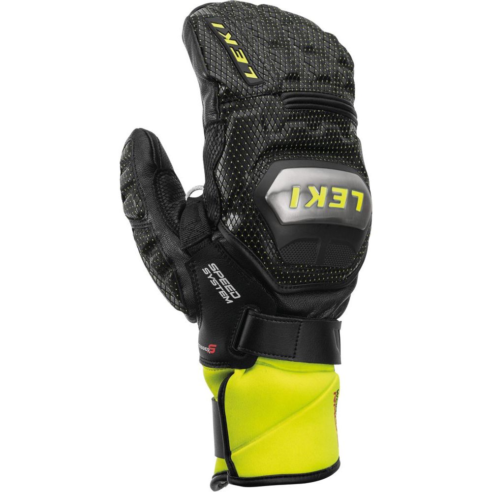 Worldcup Race Ti S Speed System Mitt, black-ice lemon