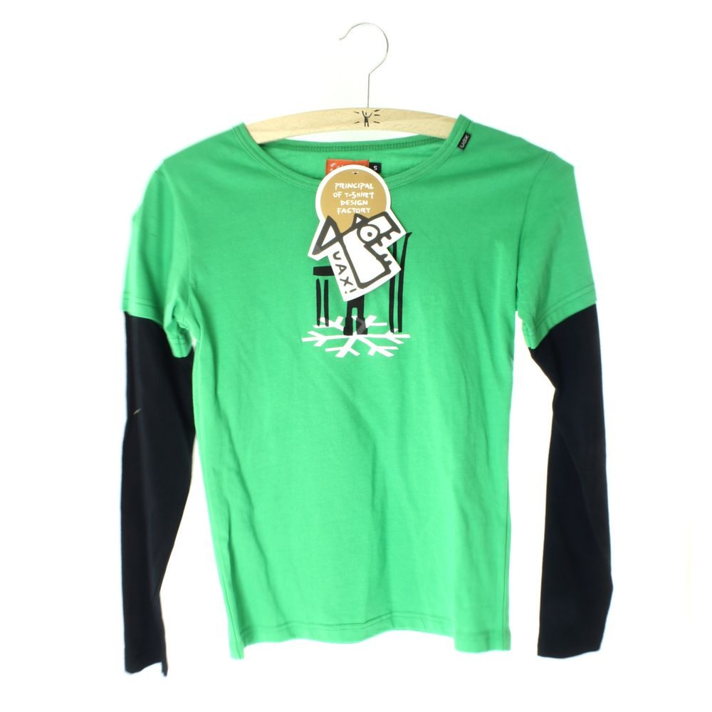 SKRATDA FALSCH GREEN / BLACK 338 - SKI - Tričko s dlouhým rukávem
