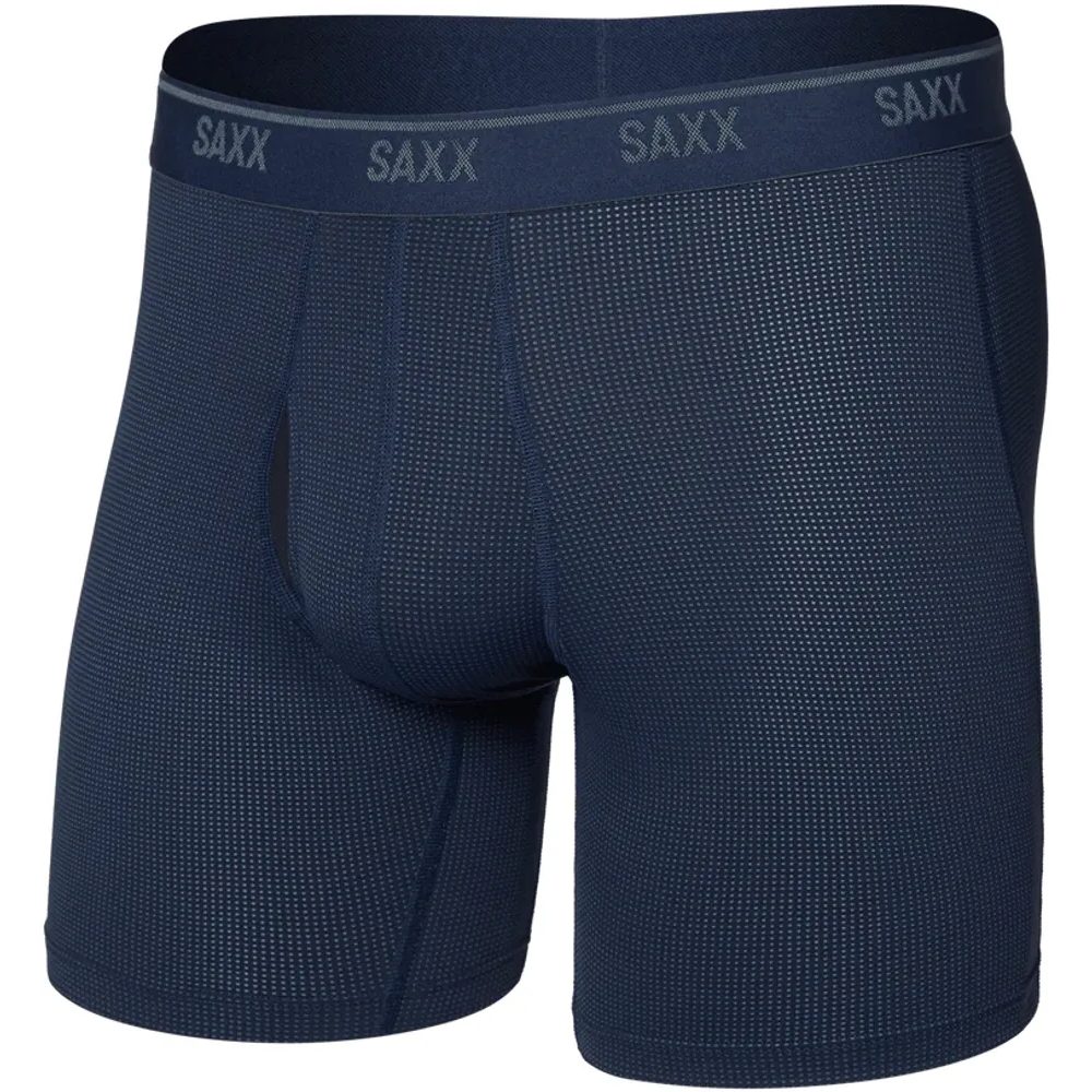 QUEST QUICK-DRY MESH BOXER BRIEF FLY maritime