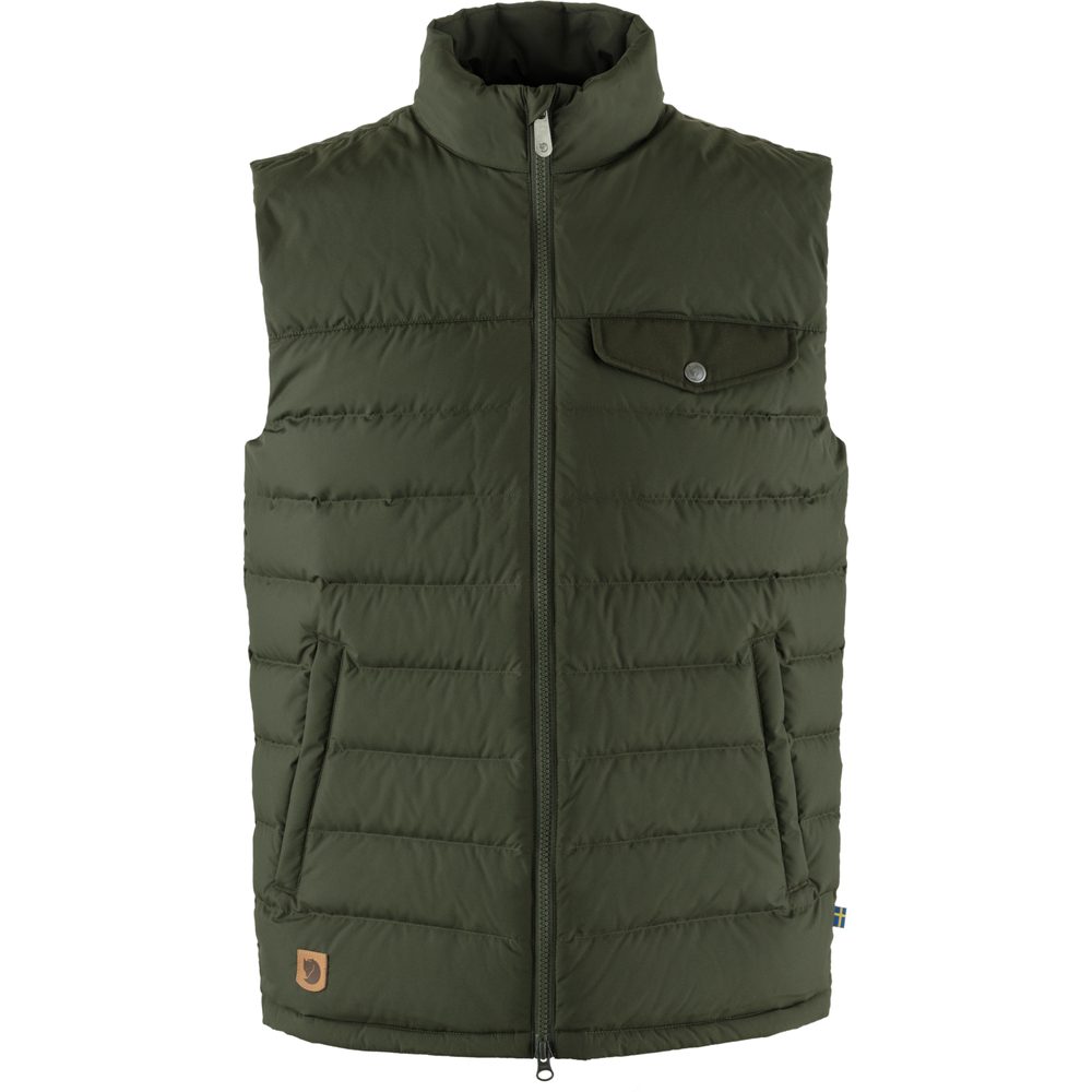Greenland Down Liner Vest M Deep Forest