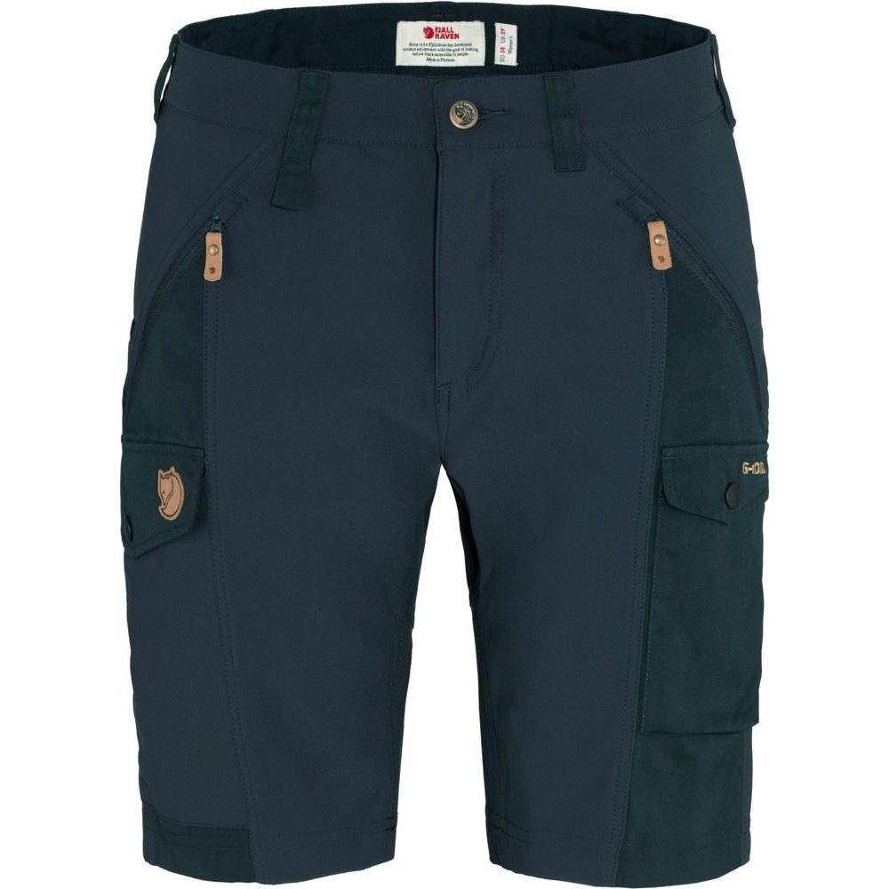 Nikka Shorts Curved W Dark Navy