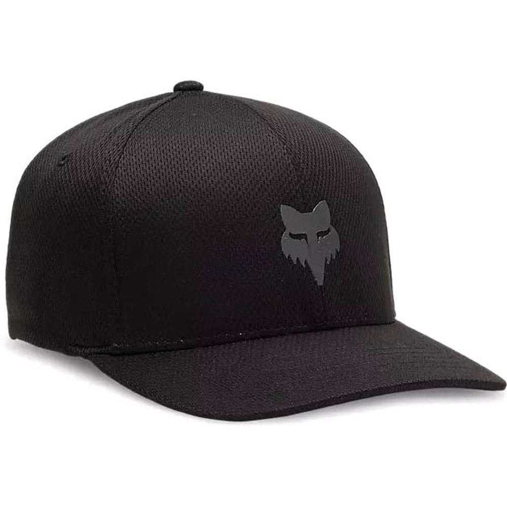 Fox Head Tech Flexfit Hat, Black/Charcoal
