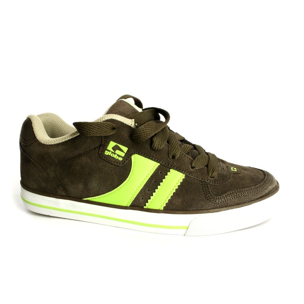 ENCORE CHOCO/LIME - Boty skate