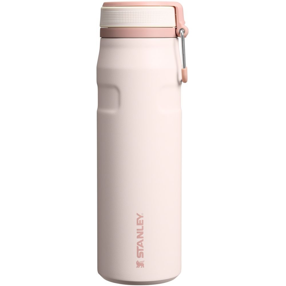 The IceFlow™ Bottle Twist Flip 700 ml/24oz Rose Quartz