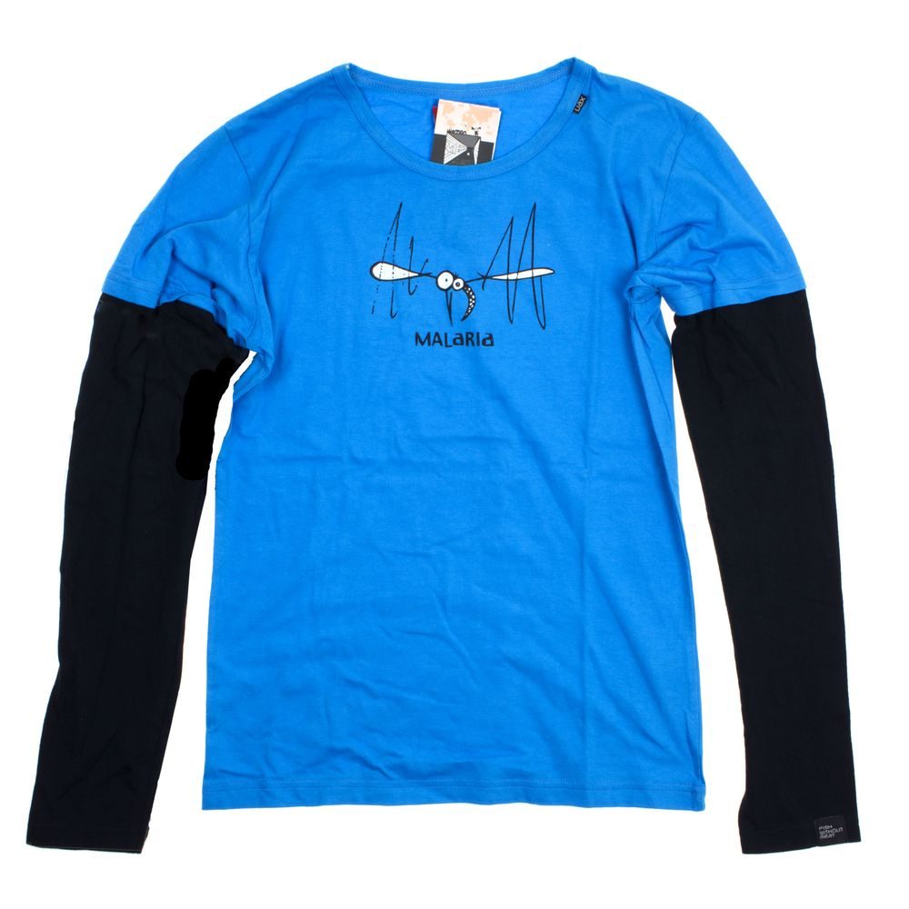 SKRATDA FALSCH BLUE / BLACK 361 - MALARIA - Tričko s dlouhým rukávem