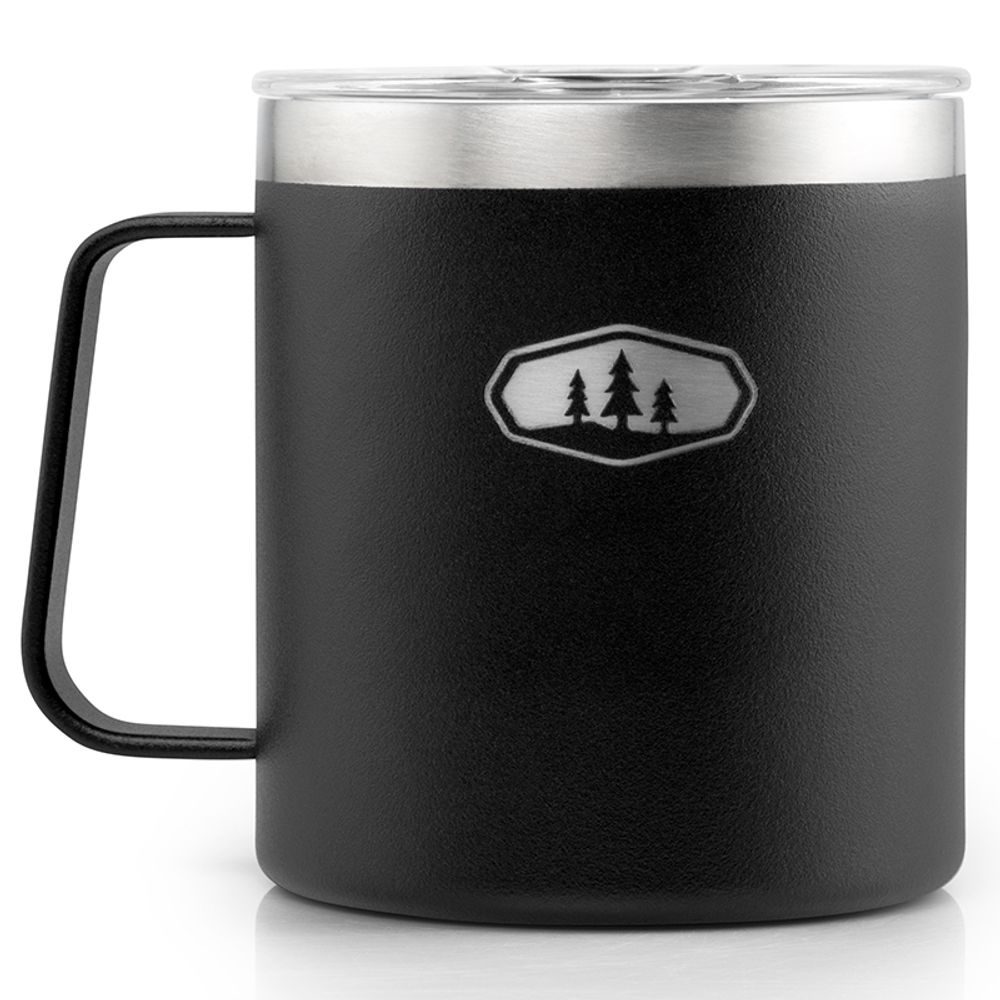 Glacier Stainless Camp Cup; 444ml; black