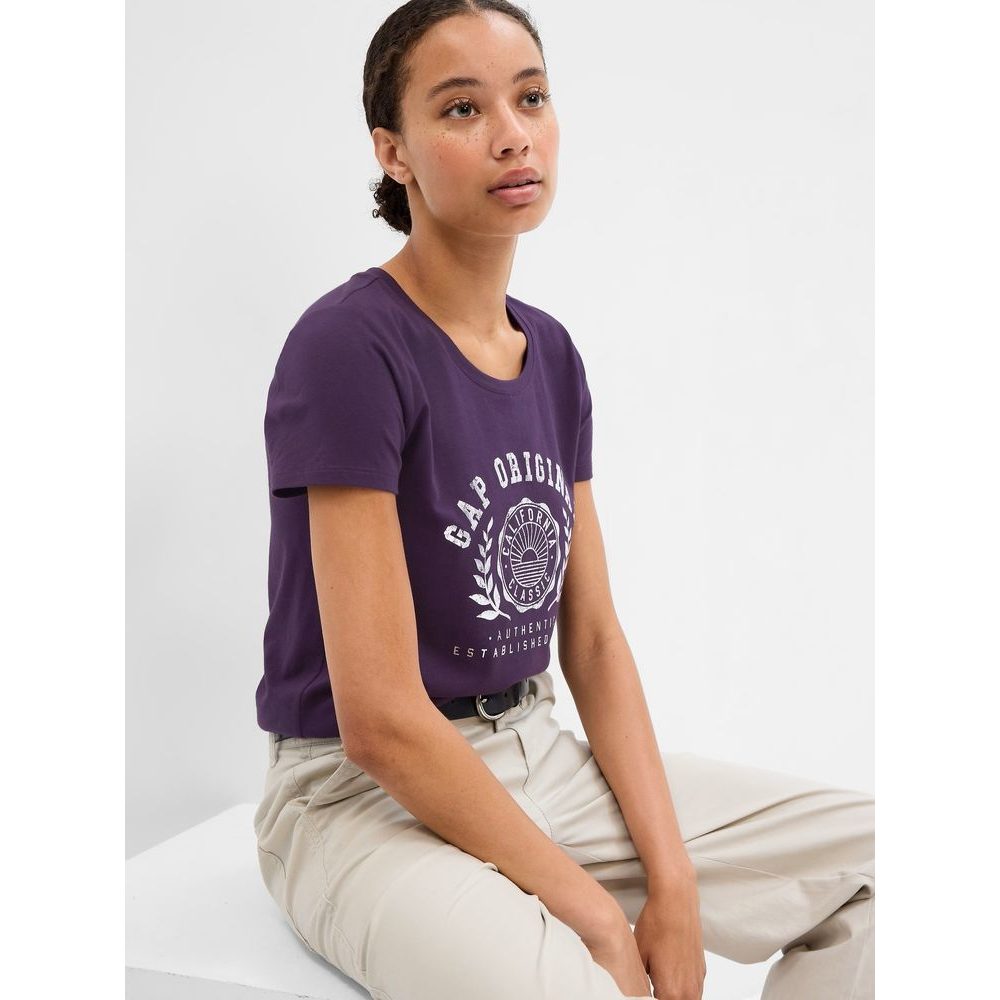795743-07 Tričko s logem GAP Fialová