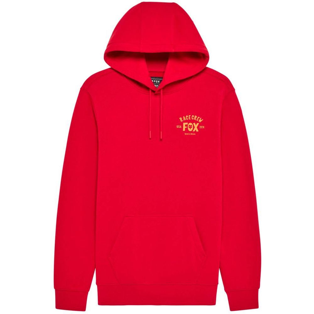 Slogan Fleece Po Flame Red