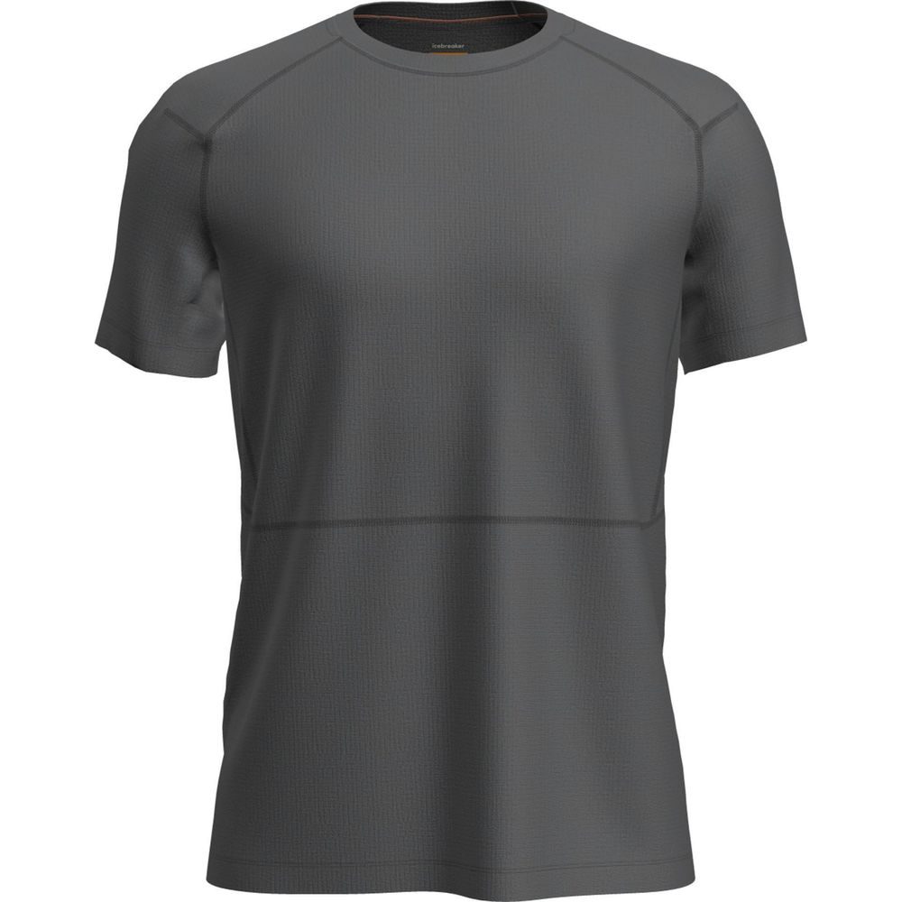 M Mer 200 Waffle Elevation SS Tee OBSIDIAN