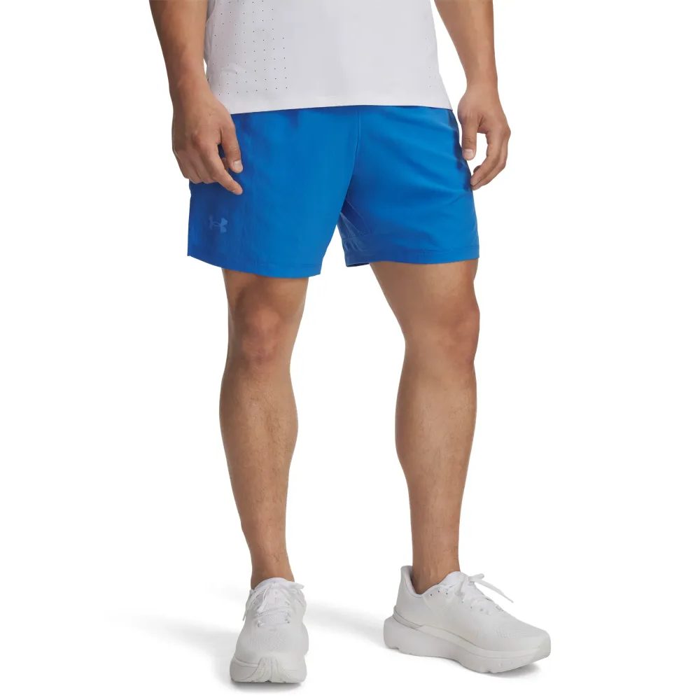 UA LAUNCH PRO 2n1 7'' SHORTS-BLU