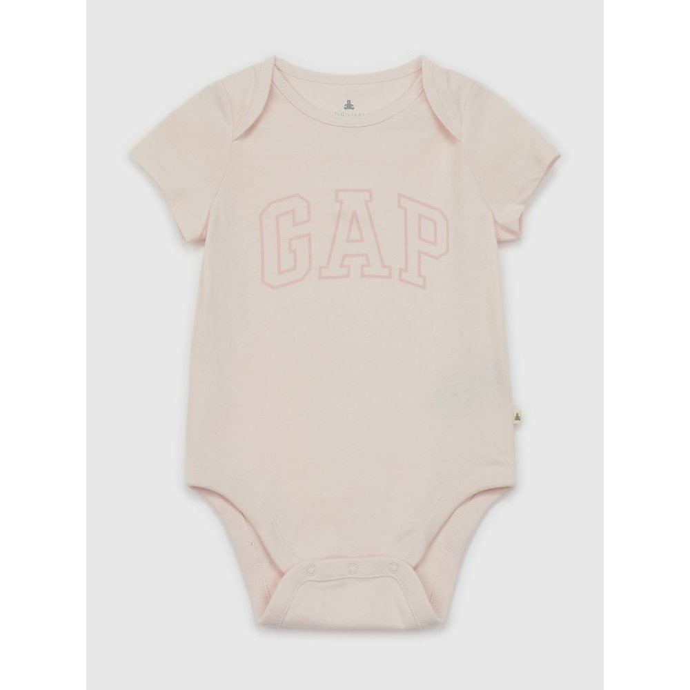 402561-01 Baby body s logem Růžová