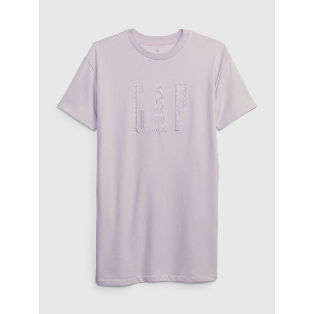 637022-00 Dětské tričko s logem Fialová