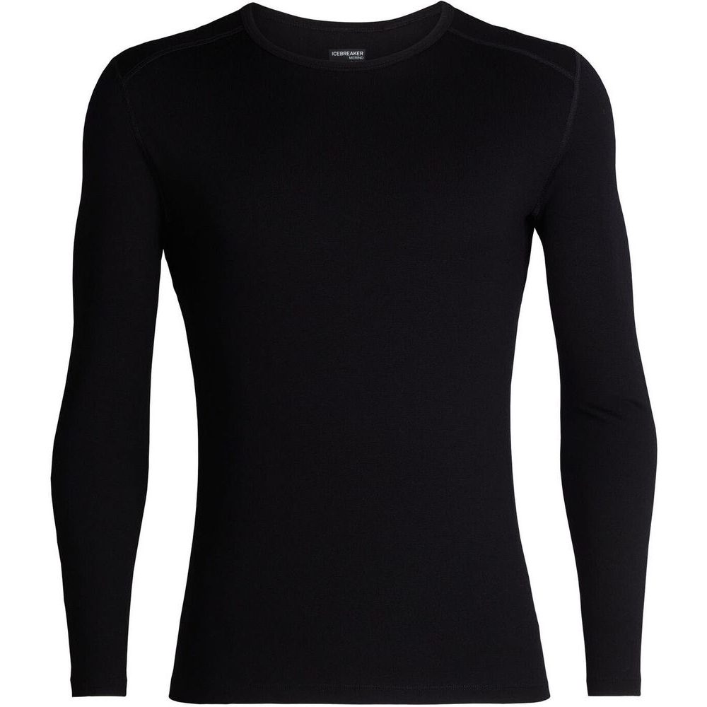 MEN 260 TECH LS CREWE - BLACK