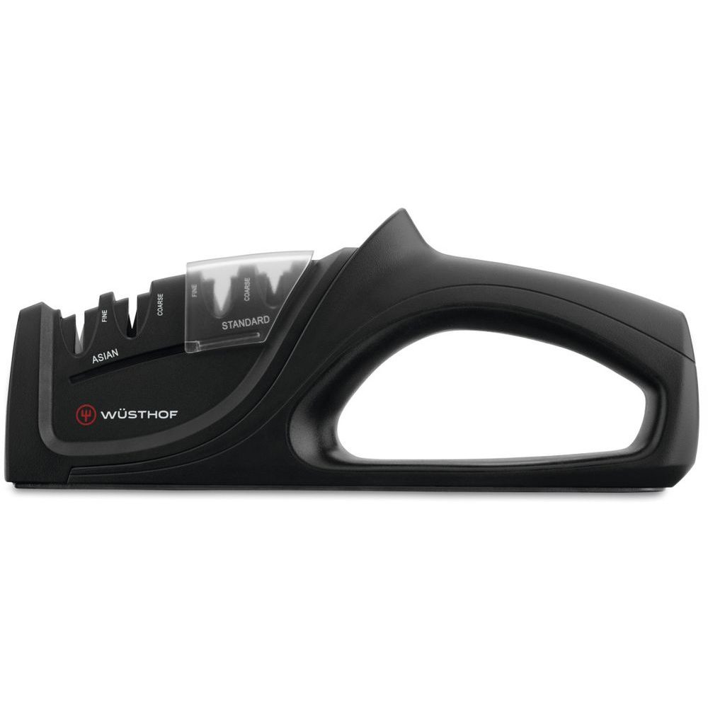 Universal two-stage grinder for 2 types of knives