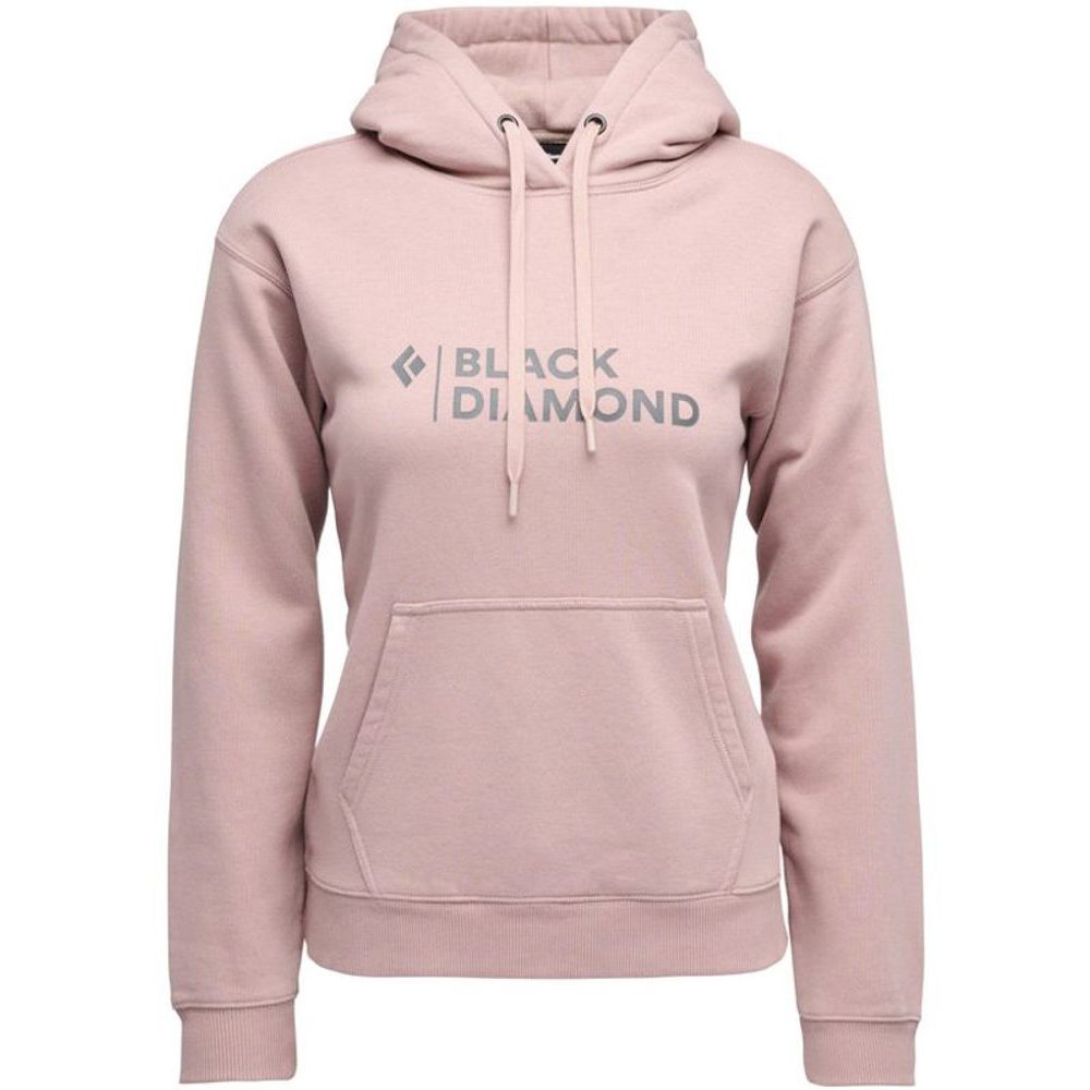 W MINI STACKED PO HOODY Pale Mauve