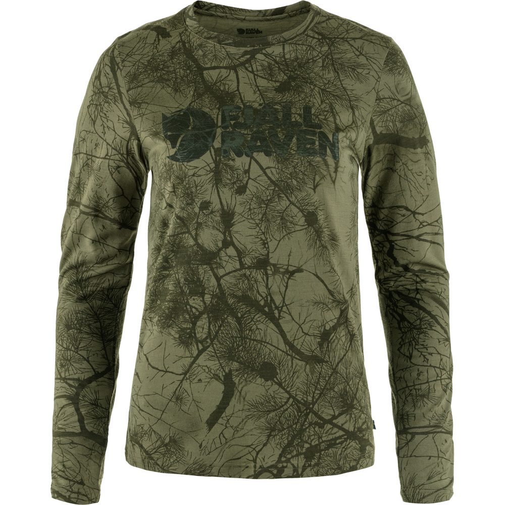 Värmland Wool LS W, Green Camo