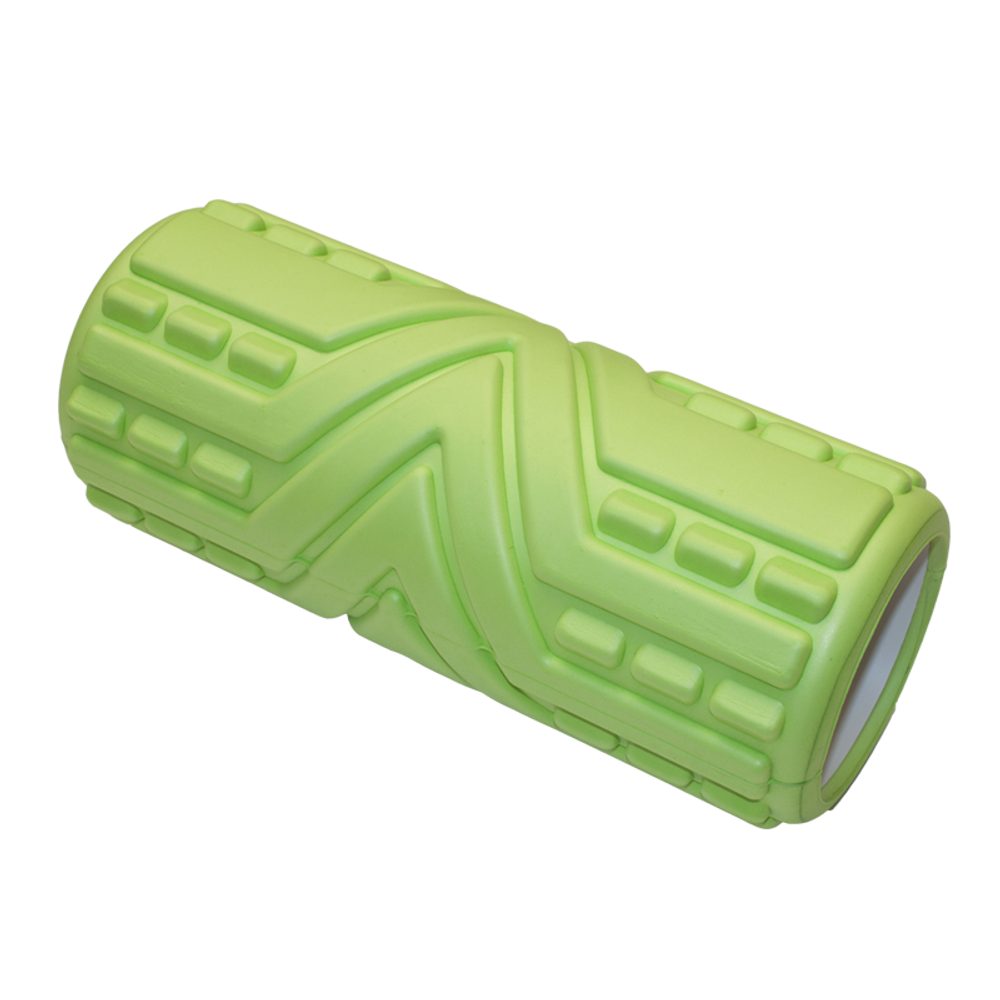 Massage roller 33x14 cm green