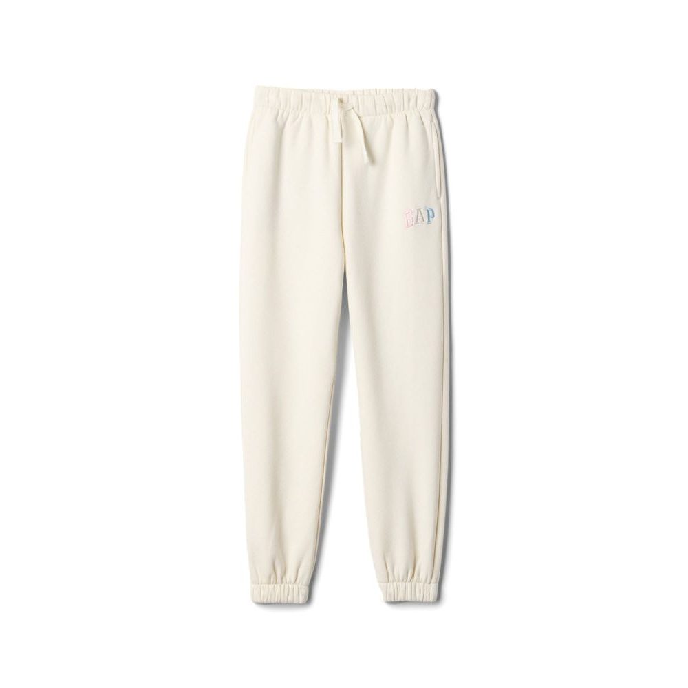 Dětské tepláky s logem Béžová