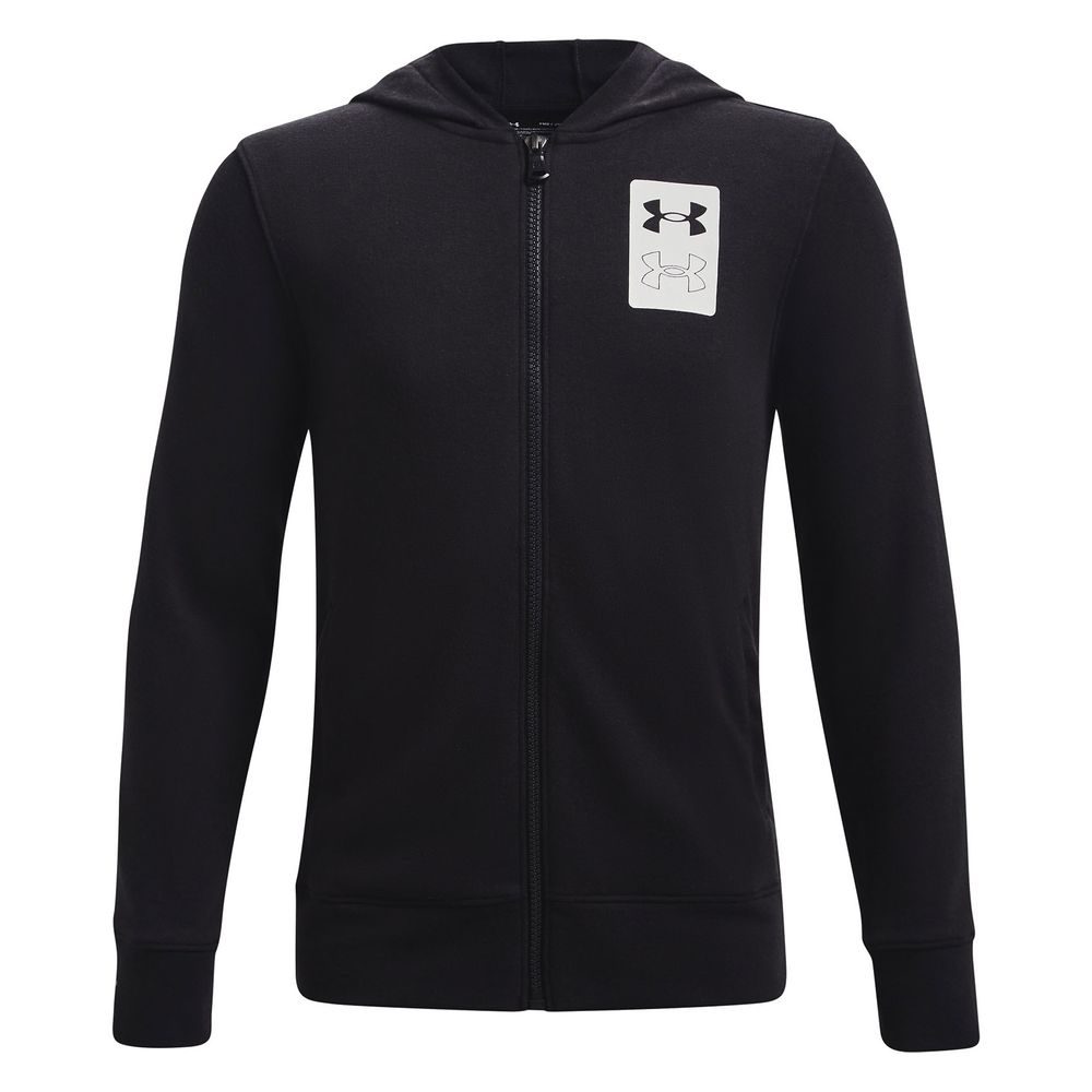 UA Rival Terry FZ Hoodie, Black