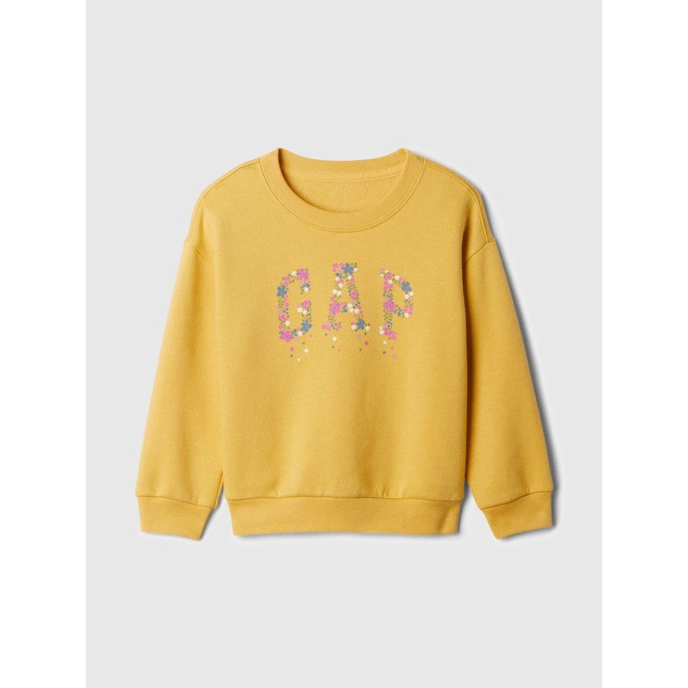 Baby mikina s logem Žlutá