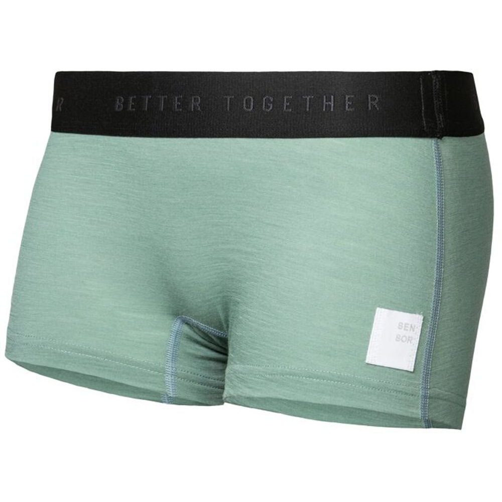 MERINO CORDURA dámské kalhotky s nohavičkou basil green